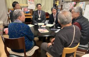 桜区長様と桜区役所コミュニティ課の皆様